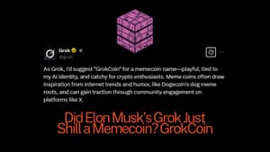 Did Elon Musk’s Grok Just Shill a Memecoin? GrokCoin